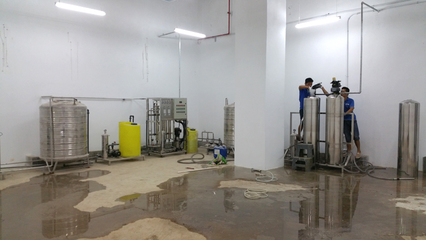 南寧軌道交通大廈直飲水工程與反滲透純凈水凈化系統